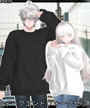 🎀(21アバター対応)🎀Weekend Walk Set / ウィークエンドウォークセット