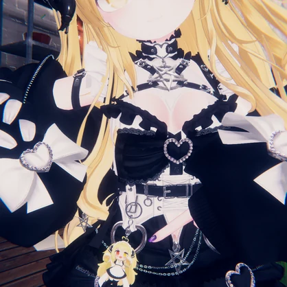 【個人Vtuber】さくら うるな　3Dモデルアクリルキーホルダー【ファンメイド】