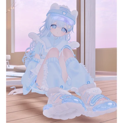 【ミシェラ追加】BubZely Sodal【VRChat Shoes】