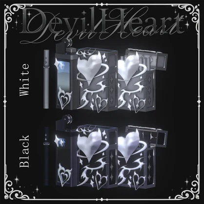 【さたにあ式タバコギミック対応】差し替えモデルDevil Heart #Levy_shop