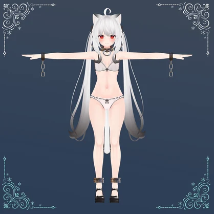 🔒Dungeon Collar & Shackles🔒【MA対応/VRChat】