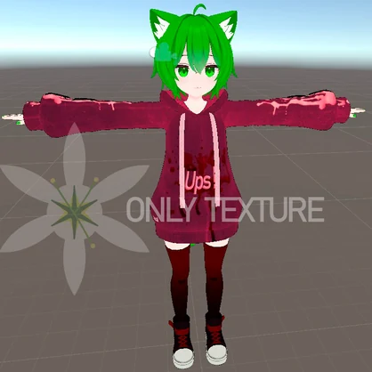 【Rusk/ラスク対応】Hoodie Texture Pack - 3 Unique Designs + Special Edition (+PSD)