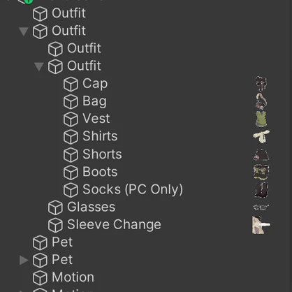 【Expression Menu】めにゅーアイコンをもっと見やすく！分かりやすく！