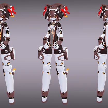 [通常版] 番外 舞風ちゃん (VRChat向け3Dモデル)