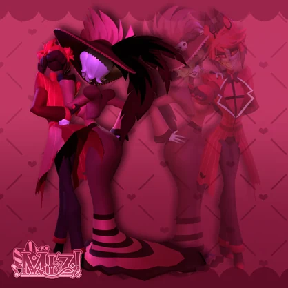 ♡ Alastor & Rosie! ♡