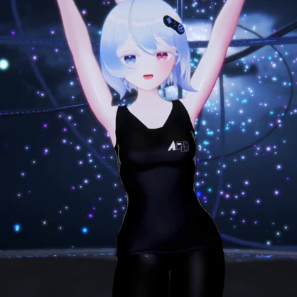 オリジナル3Dモデル"Vivi"