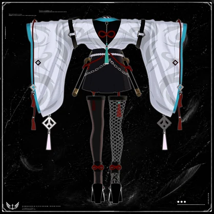 [Vrchat衣装]-緋緒-Fei Xu-【11アバター対応】