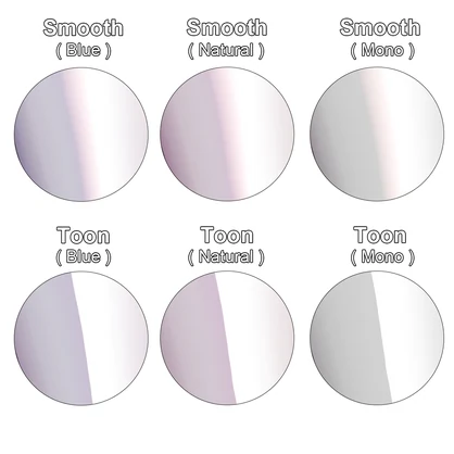 Liltoon CLEAN settings ( TOON , SMOOTH )