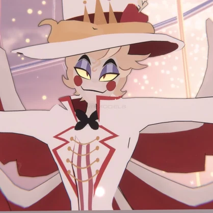 Lucifer The King Of Hell From Hazbin Hotel