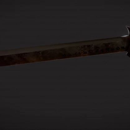 Sword with Runes