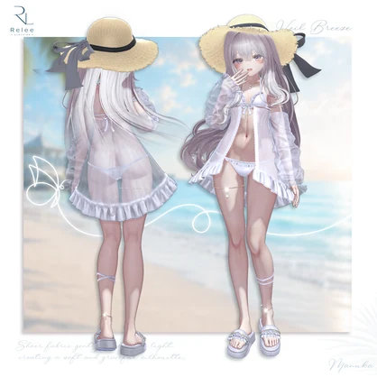 【🎉SALE🎉】【PB】🤍Veil_Breeze✨【14Avatars】