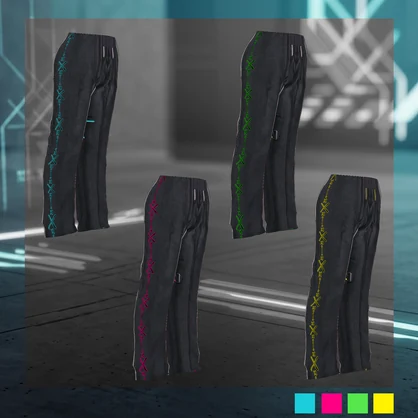 【VRoid】NYLON PANTS // ナイロンパンツ