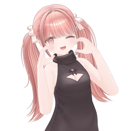 【VRC Hair】 Breezy Twintail 【13アバター対応】