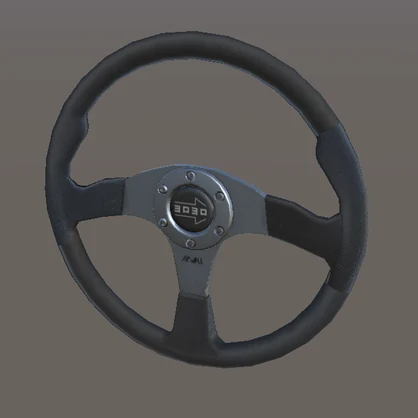中古スポーツカーによく付いてるステアリング[車][ハンドル]