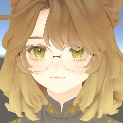 クリア眼鏡