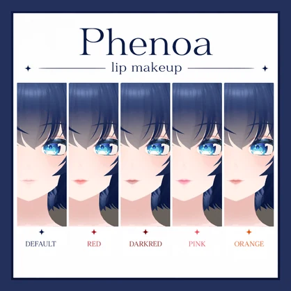 【無料】Phenøa専用 lipmakeup texture
