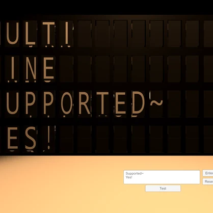 Split Flap Display