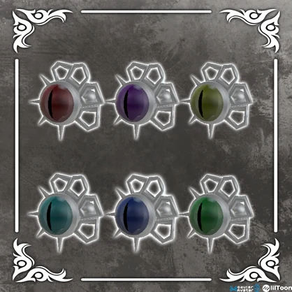 【MA対応】♰厨二病♰ 目玉ピアス