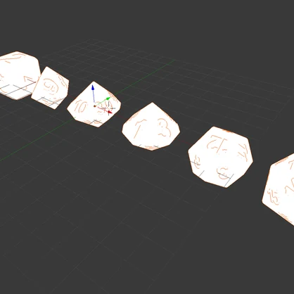 RPG DND Dice