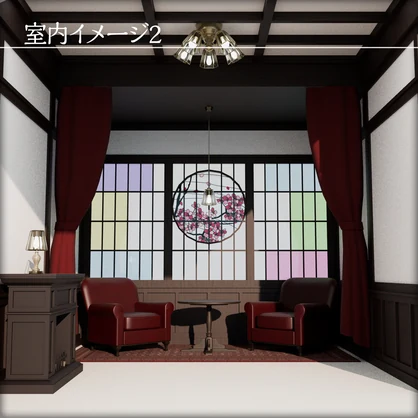 【3Dモデル】大正浪漫セット