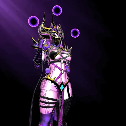 Ruina, the dark elf sorcerer