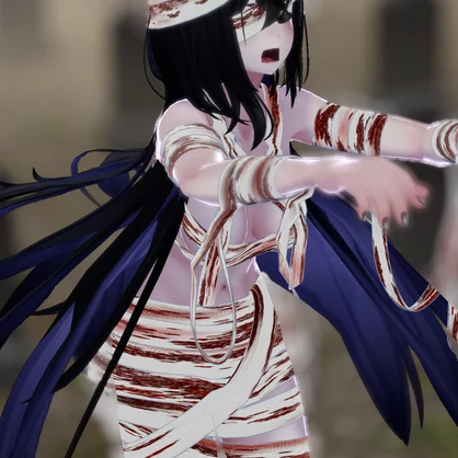 🎃 2024 Halloween Style No.01 『マミマミー』【ラシューシャ用】【MA想定】【VRChat】🎃