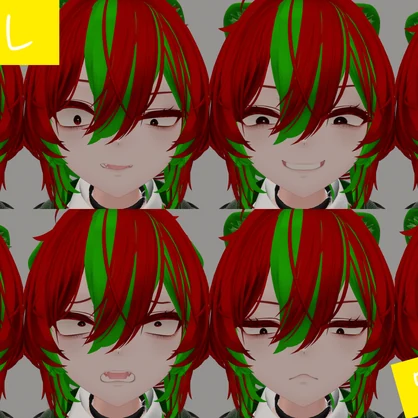 １日限定ＳＡＩＬ【真央専用】ゲス顔表情アニメーション 7種類