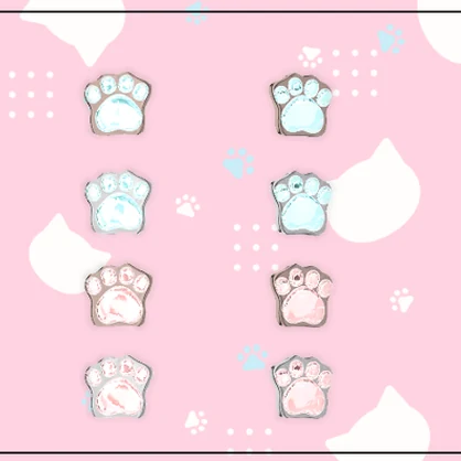 ねこイヤリング VRChat向けアクセサリー ピアス