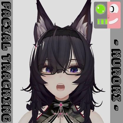 黑见 -Kuroki- Facial Tracking Add-on