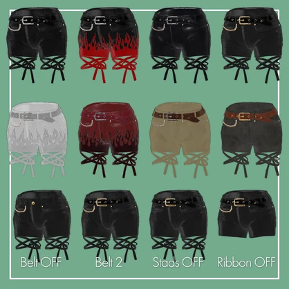 【VRChat】Marycia専用 RibbonPants（MA対応）