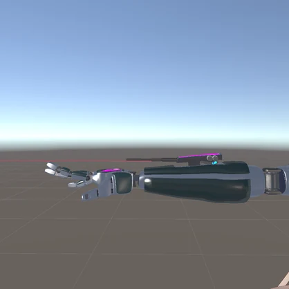 モジュール式サイバネティックアーム | Modular Cybernetic Arm | Particles Provided