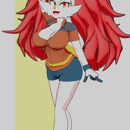 Braixen - lucyfercomics OC