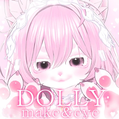 【ライラパイライト専用】Dolly body＆eye texture【LilaPvrite】