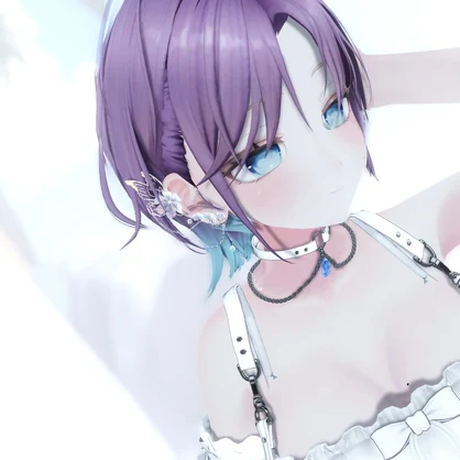 【10 avatars】【VRC Hair】 Short_Layered_Hair