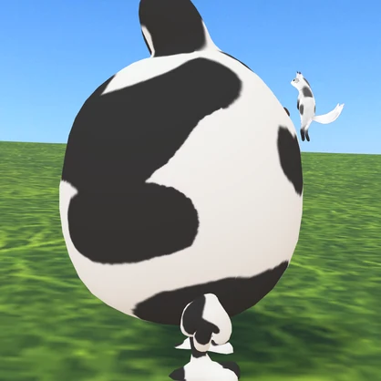【ゆきふすべ専用】うしさん テクスチャ【VRChat】