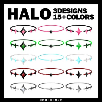 Star Halo Ring Accessories