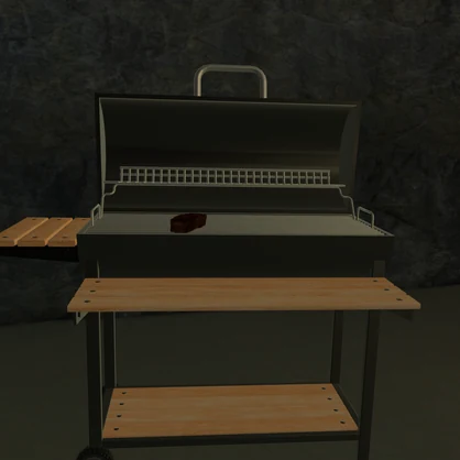 [VRChat Asset] Barbecue System — Interactive Grill / インタラクティブなバーベキュー