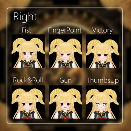 VRChat用オリジナル3Dモデル「令愛」ドラゴンのペットギミック付き