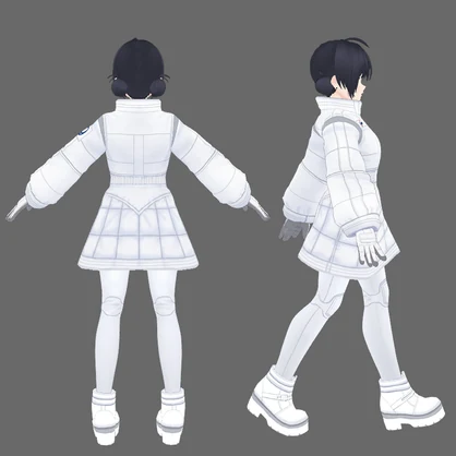 【VRoid】宇宙服セット-SpacesuitSet-