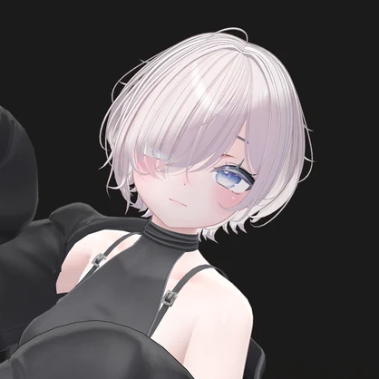 【14アバター対応】メカクレラフショート【VRChat】