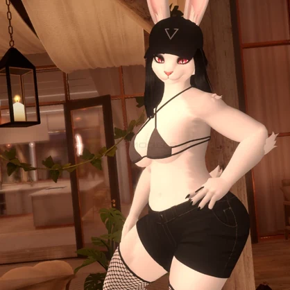 Ghostly Female Bunny