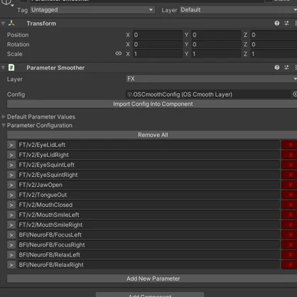 【無料】VRChat Parameter Smoother