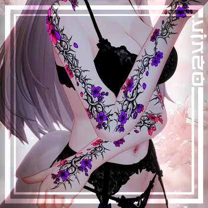 🌸桜 Sakura Arms - 23 Avatars🌸 4k Textures 入れ墨 *テクスチャ* /HD