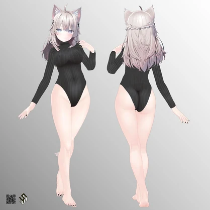 【しなの用】レオタードセーター - Leotard Sweater - For Shinano