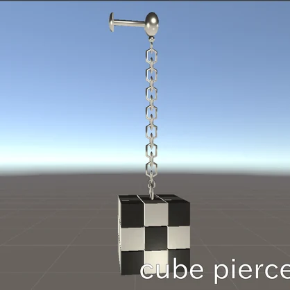 cubeピアス