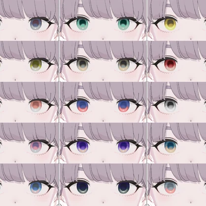 ざかざかEYE＆まつげMAKE【2アバター対応】