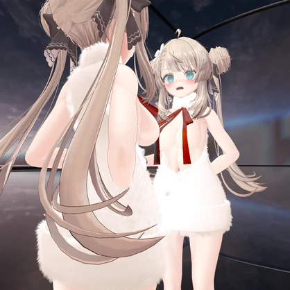 【ver1.01】ドジっ娘セーター【3Dモデル】