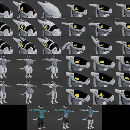 Synth VRChat Model