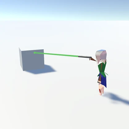 【VRChat向け】だるま式レーザーポインター【ワールドアイテム】