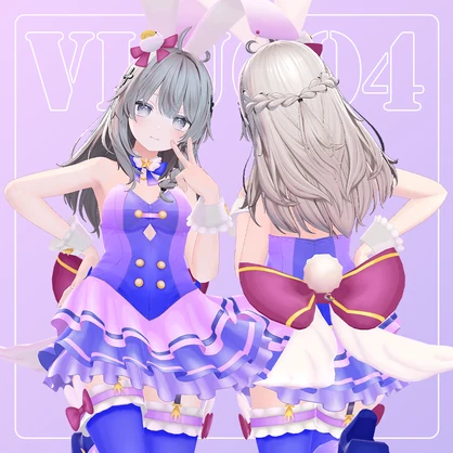 V.LIVE UNITE 第四回公演衣装 ― バニーガール衣装